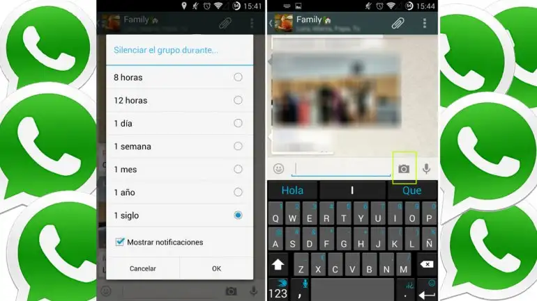 WhatsApp permitirá silenciar charlas grupales de por vida