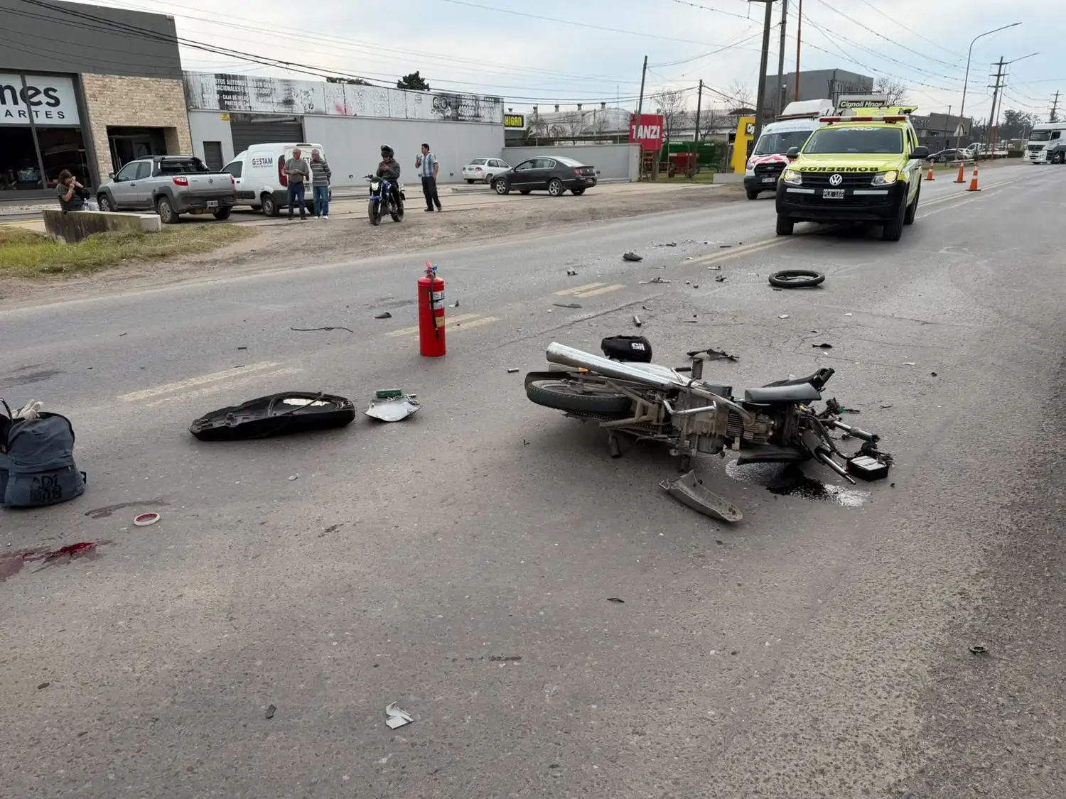 Crédito: Bomberos de Venado Tuerto.