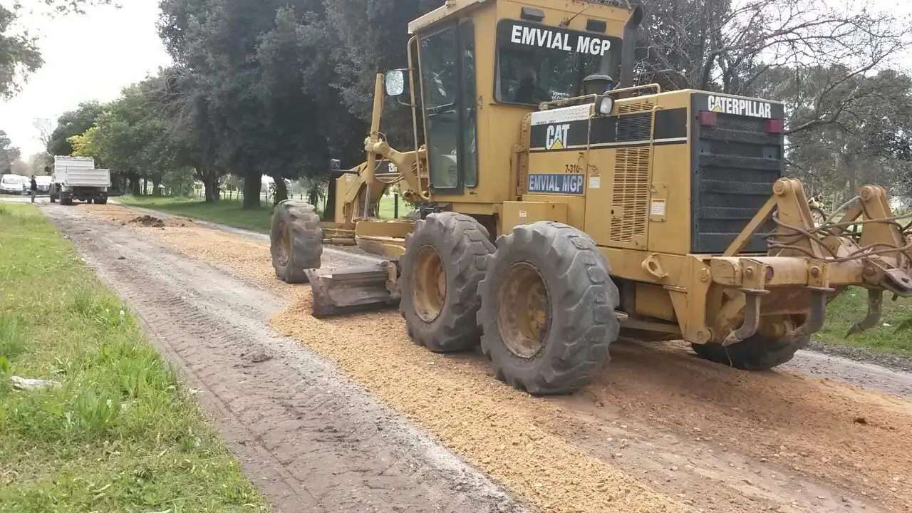 Comenzaron las tareas de engranzado en el norte de la ciudad