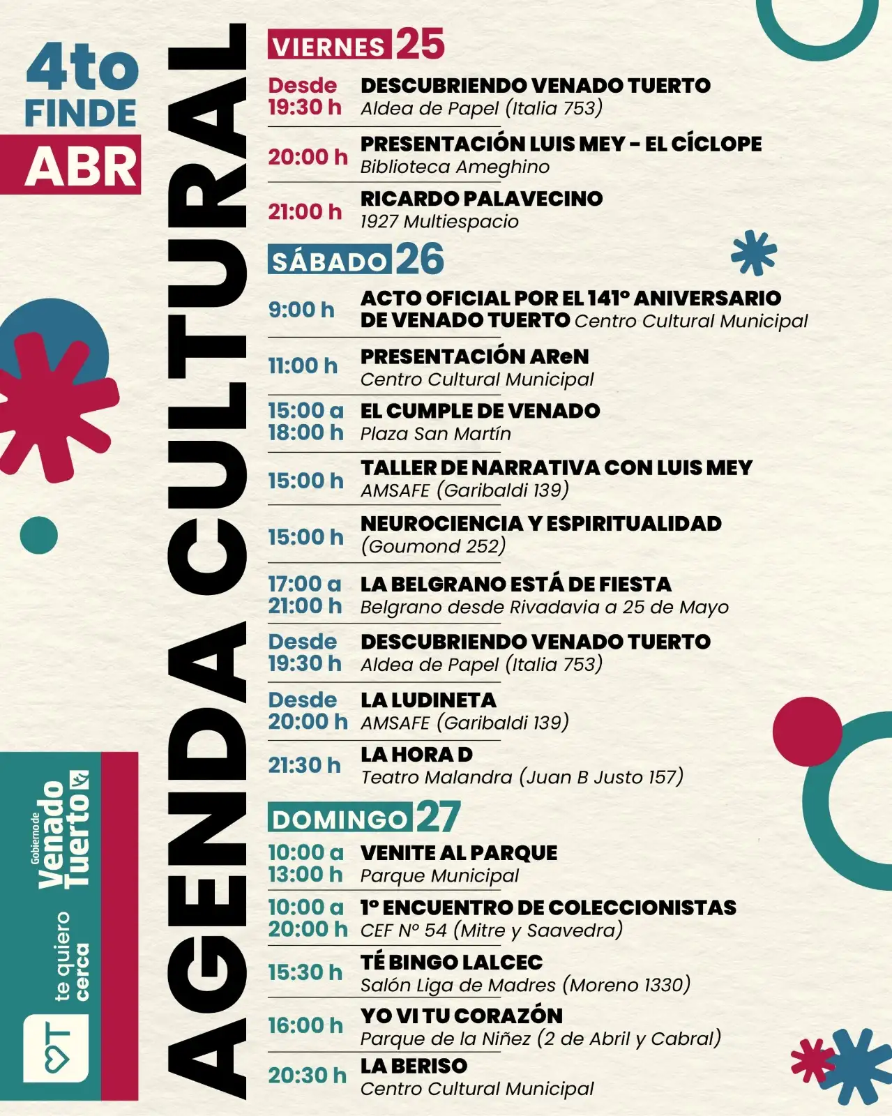 agenda abril