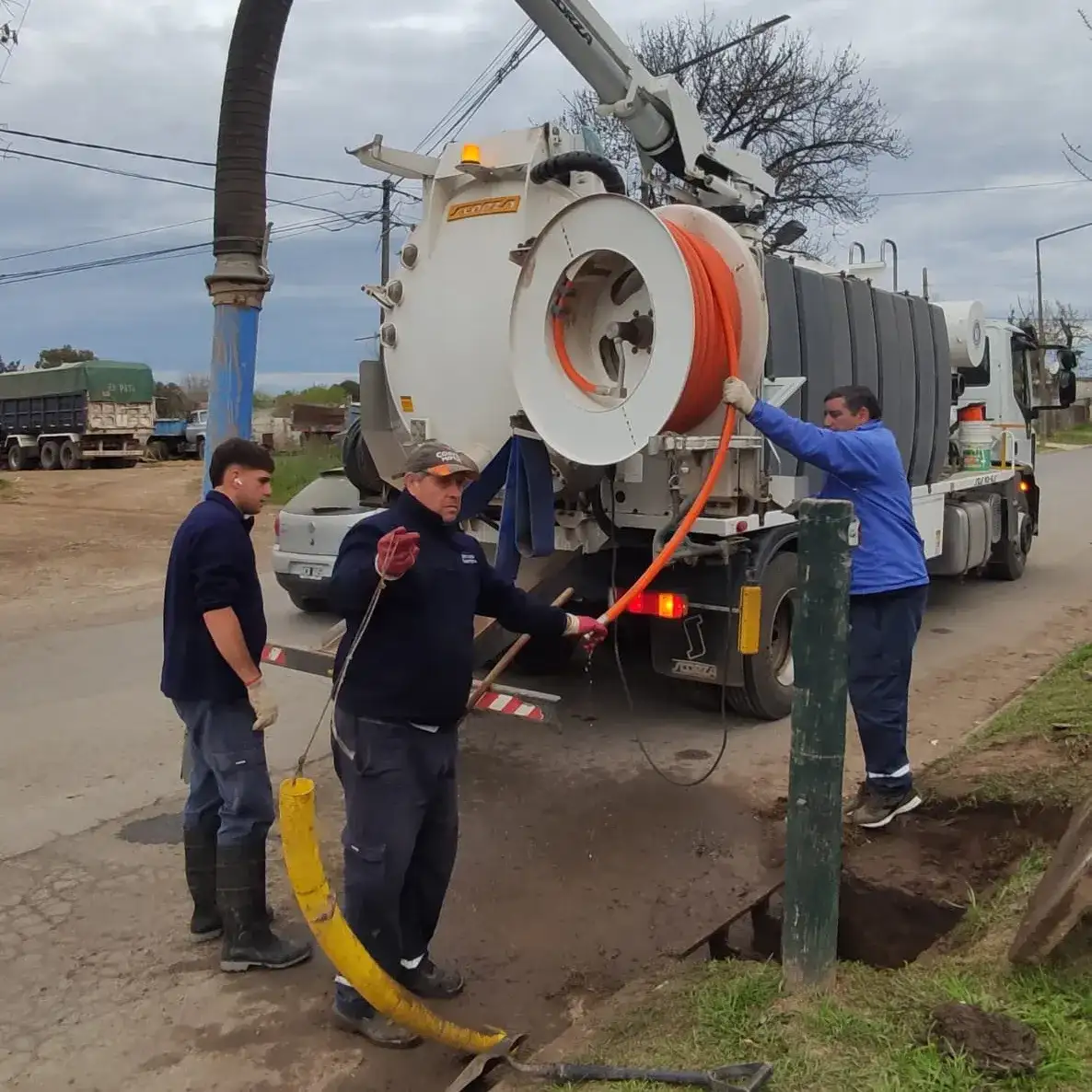 Camión desobstructor