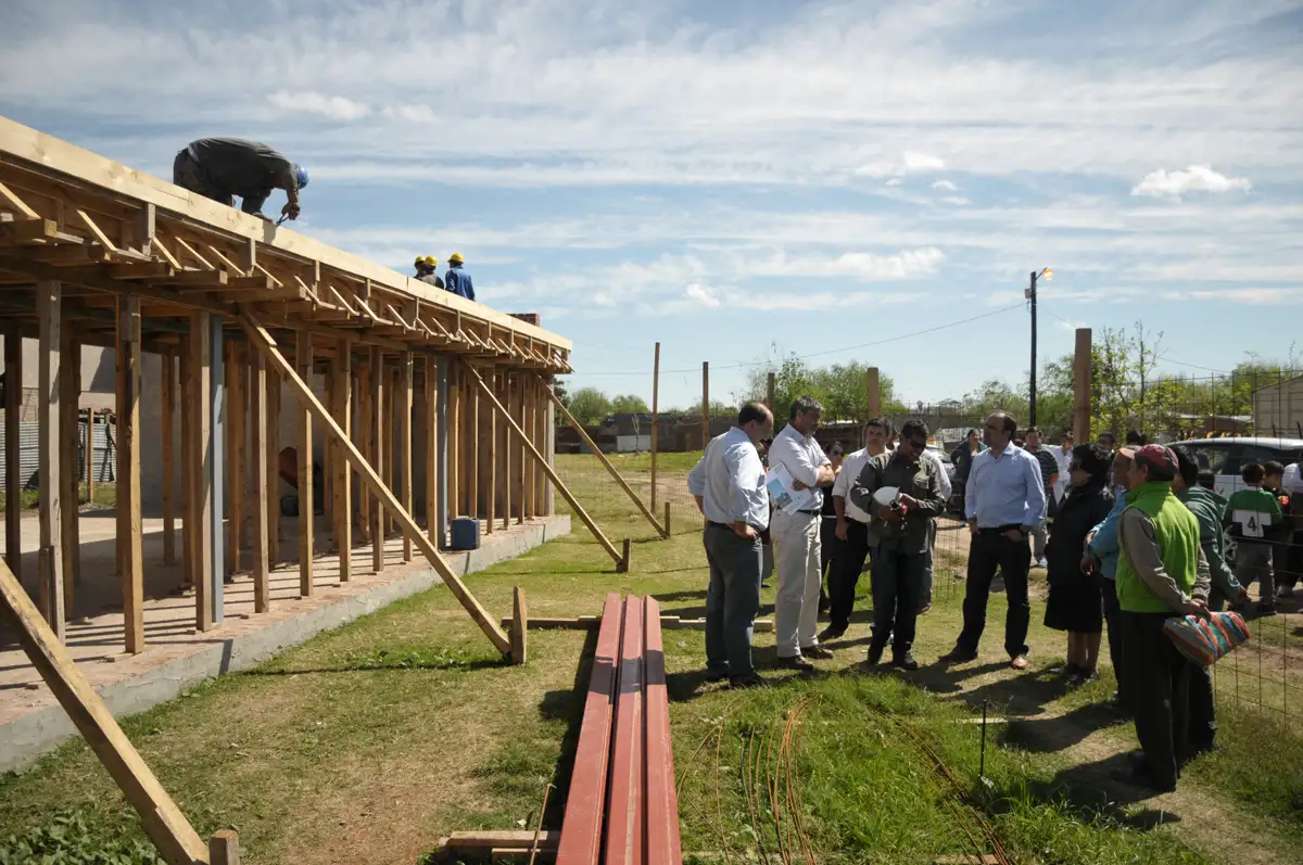 Se construye en Villa Teresa un nuevo Solar Municipal