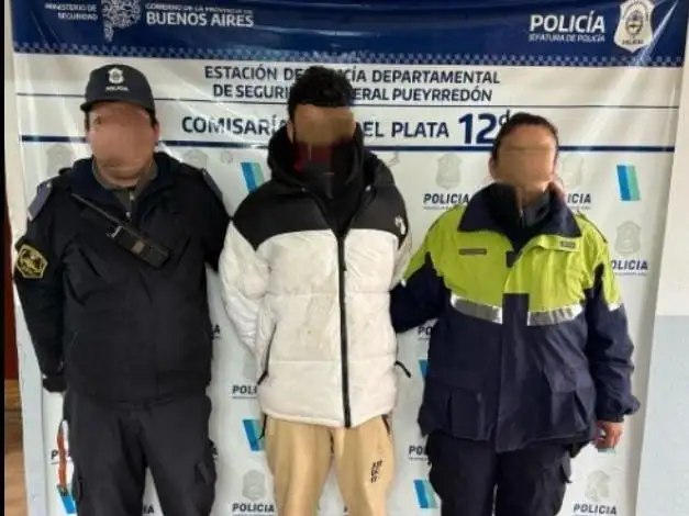 El malviviente consiguió abrir el vehículo y en ese instante quiso darse a la fuga por la presencia de la dueña, de 61 años.