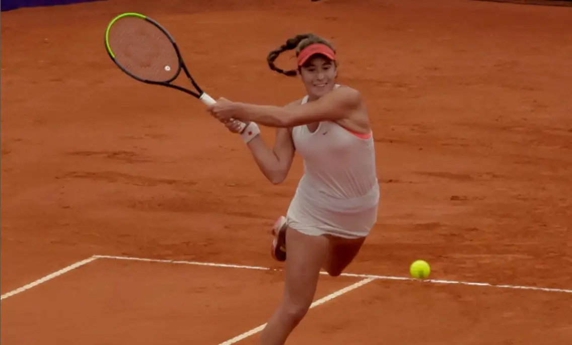 Solana Sierra cayó en segunda ronda del W100 en España