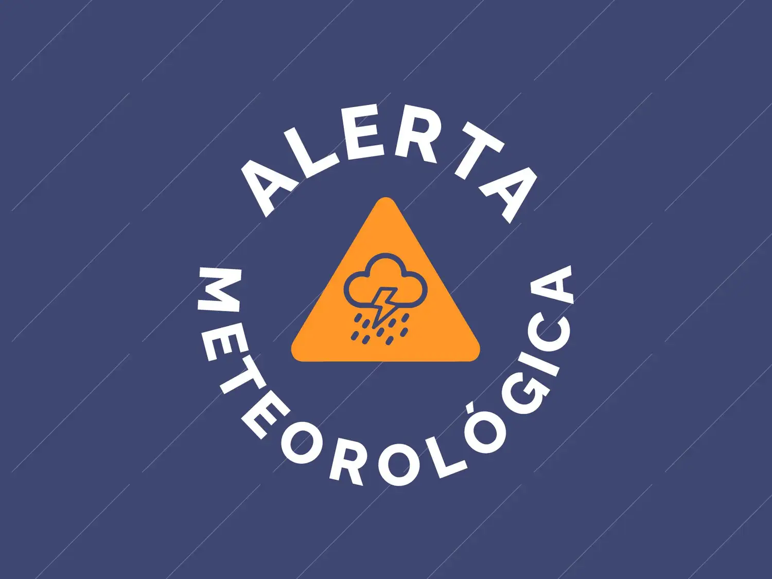 Alerta Naranja por Tormentas.