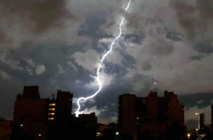 Alerta meteorológico para la ciudad por fuertes tormentas