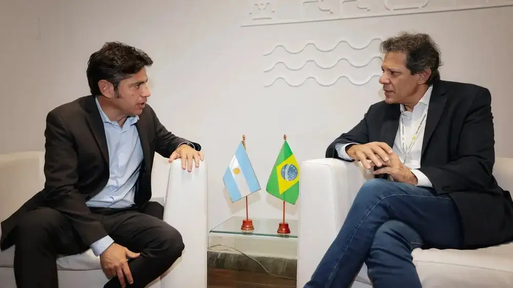 El mandatario bonaerense formó parte del panel central del encuentro "Hay otra esperanza".
