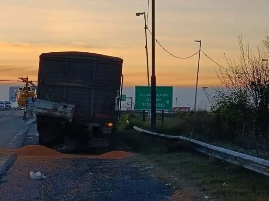 choque de camiones en la autopista rosario córdoba 3