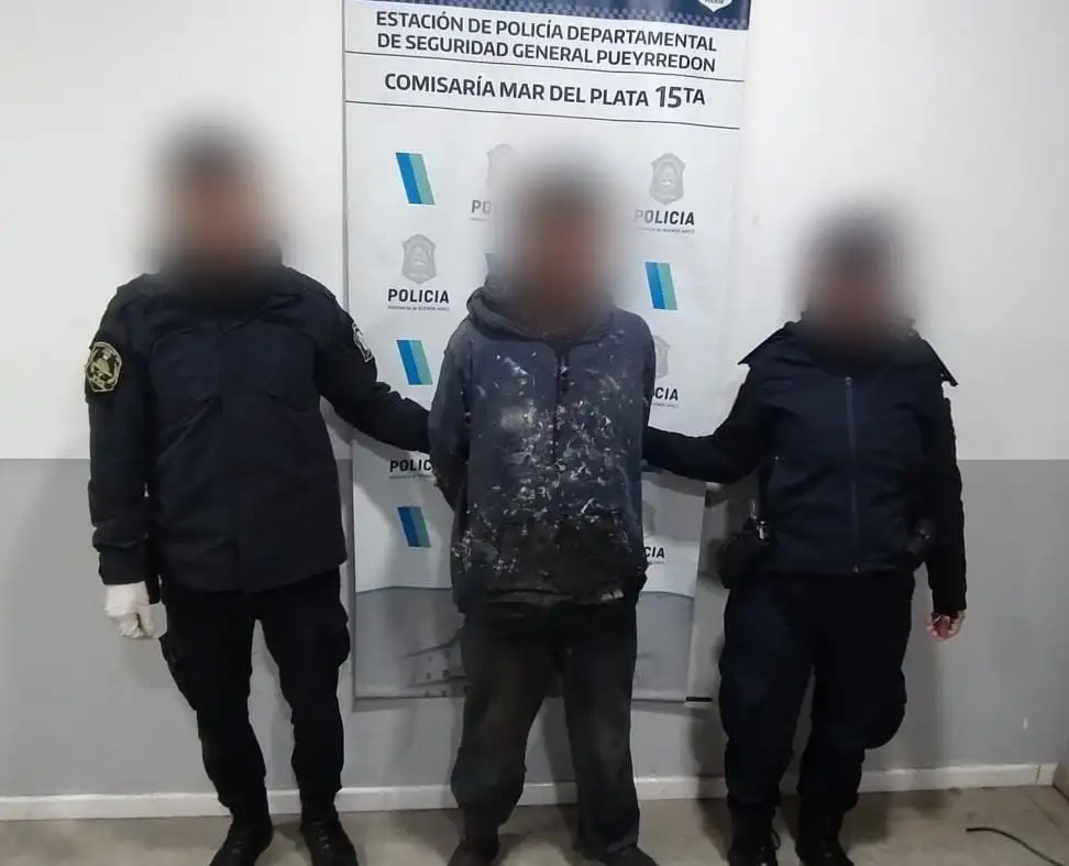 El detenido fue alojado en la Unidad Penal 44 de Batán.