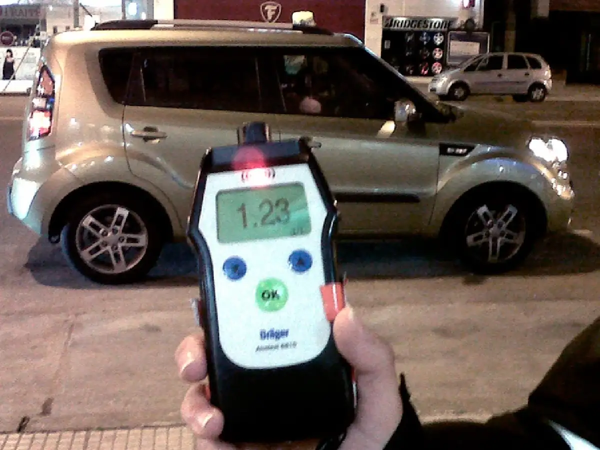 Por primera vez se inician controles de alcoholemia simultáneos en todo el país