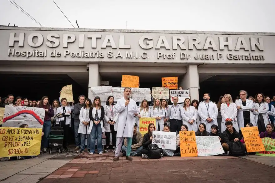 Confirmaron un aumento de sueldos en el Hospital Garrahan.