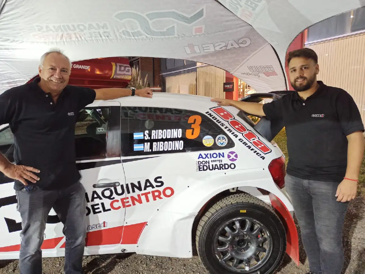 Ribodino presentó su auto para la temporada del Rally Cordobés