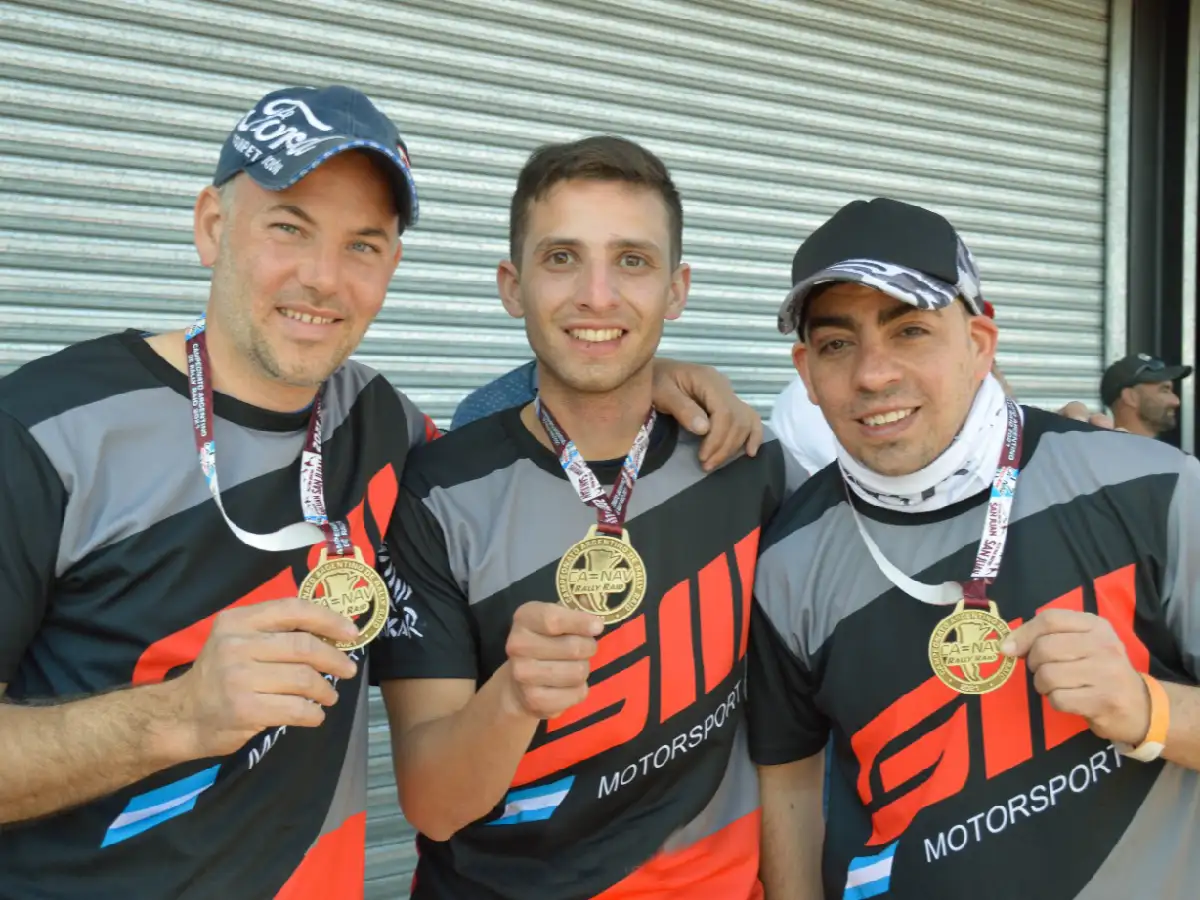 Tres sanfrancisqueños corrieron en el Canav
