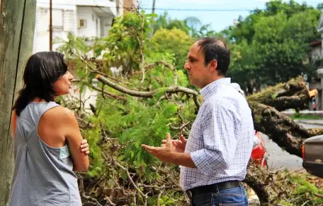 Intenso trabajo para normalizar la situación ante el temporal