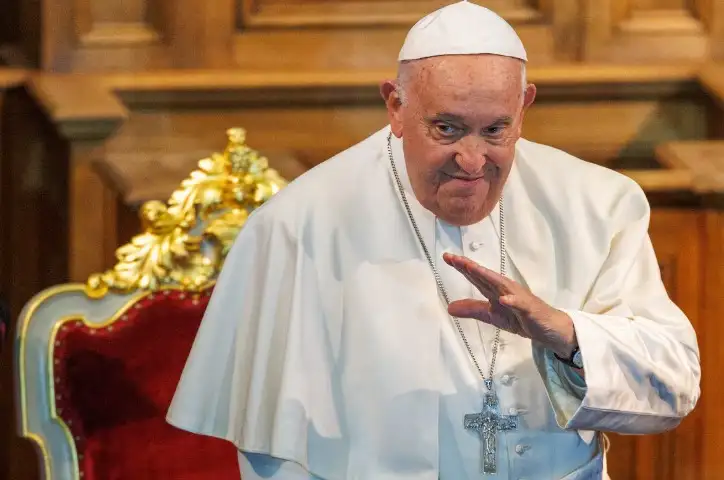 El papa Francisco fue internado el pasado 14 de febrero