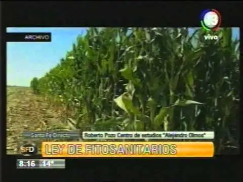 Finalmente, no se trató la ley de fitosanitarios