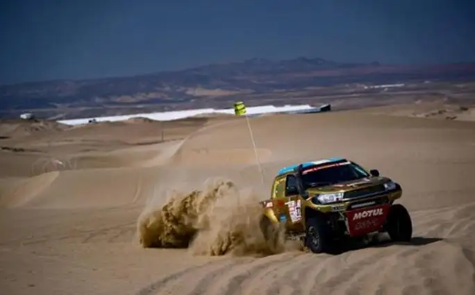 Gándara sigue adelante en el Dakar