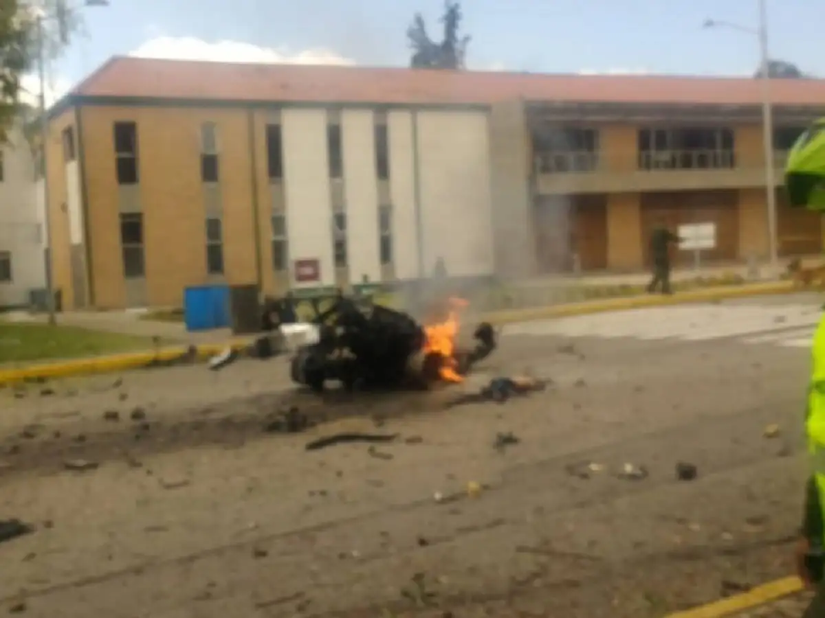 Ocho muertos y 41 heridos por un coche bomba en Bogotá
