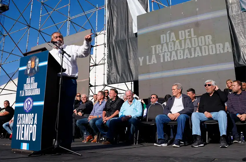 La CGT cargó contra el FMI y Milei