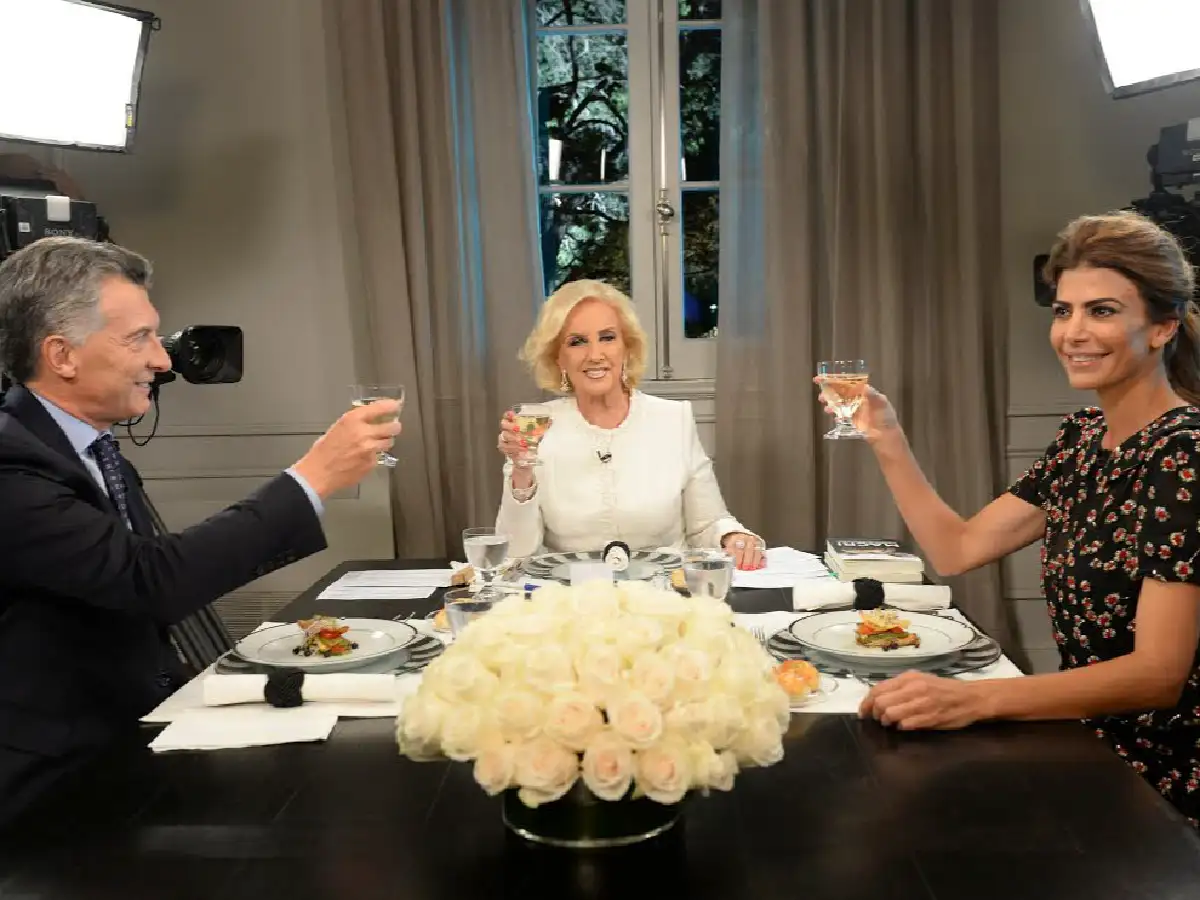 Macri almorzó con Mirtha Legrand en Chapadmalal 