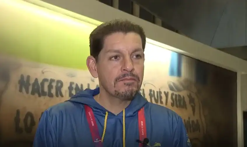 Paúl Calle, jefe de Misión de Ecuador en los Juegos Suramericanos Santa Fe 2026