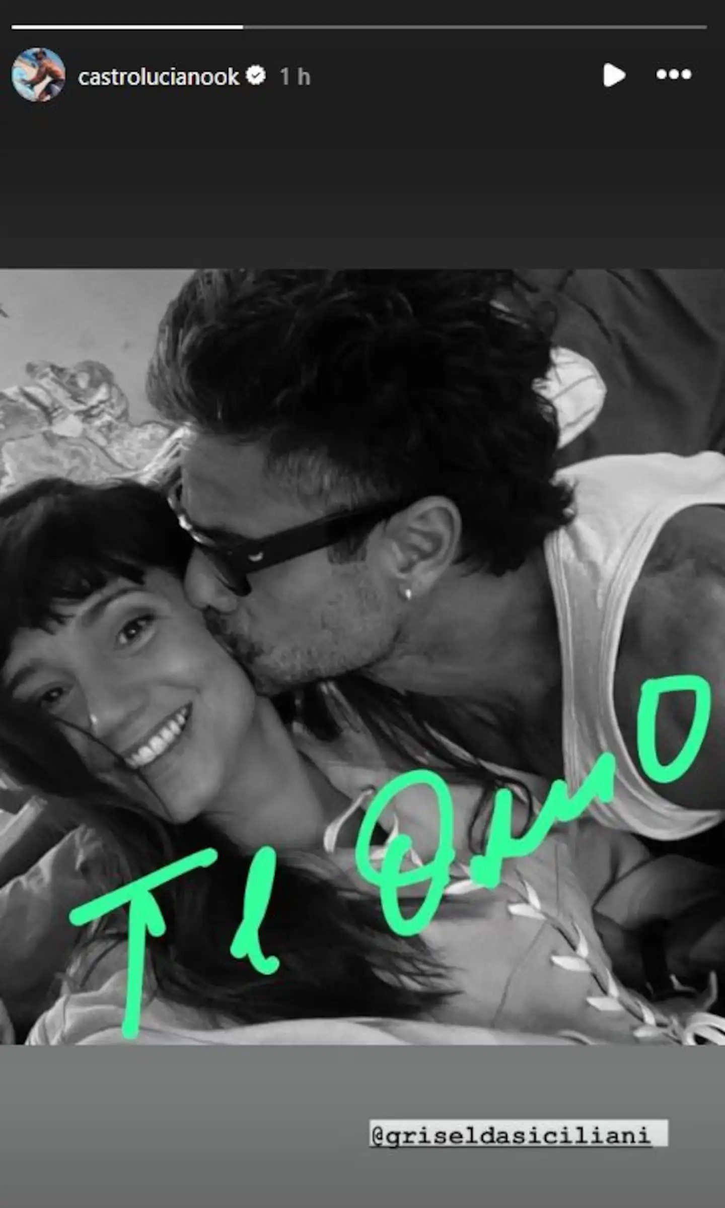 Luciano Castro y Griselda Siciliani