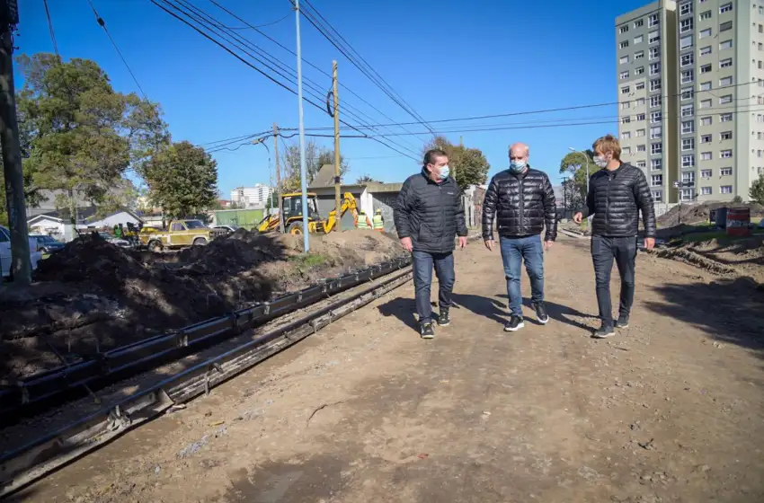 Avanzan las obras viales en distintos barrios de la ciudad