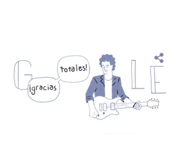 Google rinde homenaje a Gustavo Cerati con una tierna animación por el día de su cumpleaños