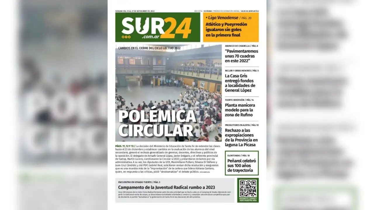 Número 84 de Sur24, para leer online y descargar