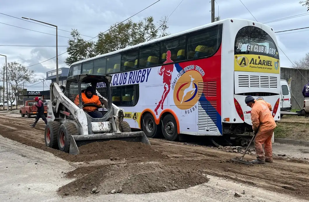 La recuperación de avenida Chapuis en marcha.