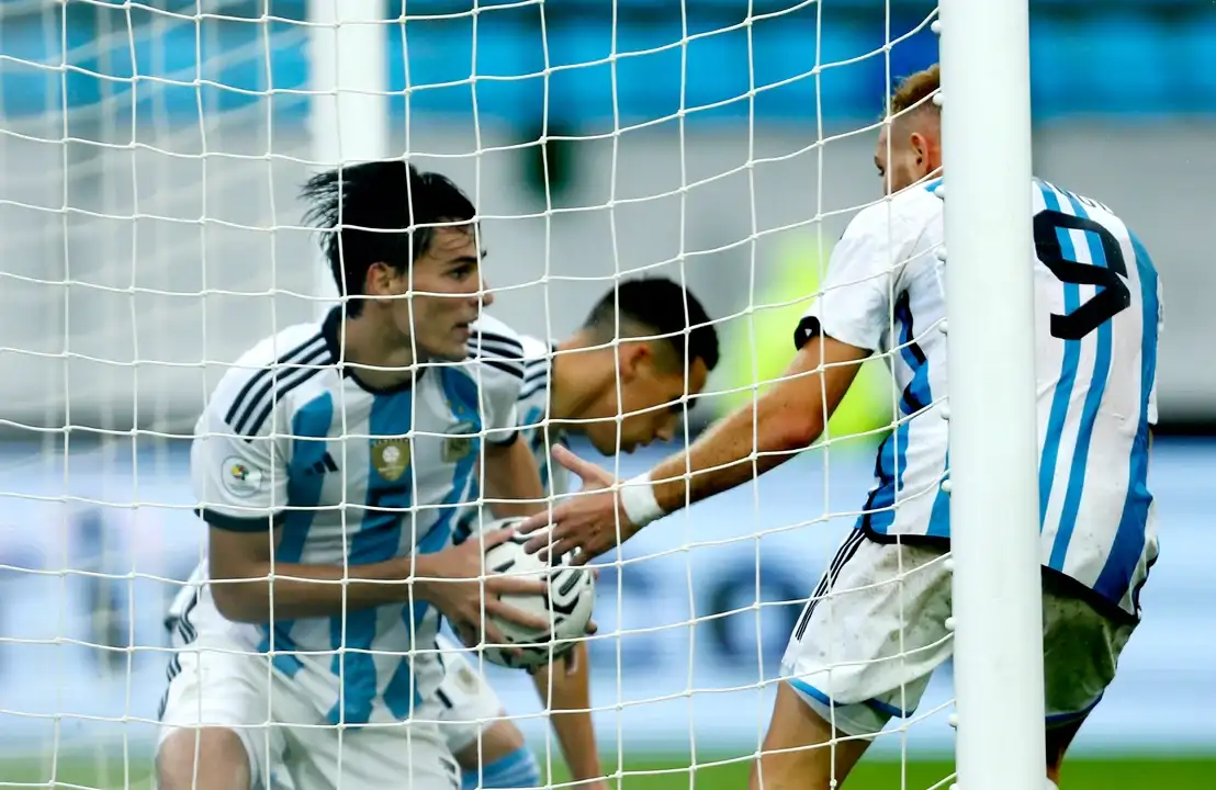 Argentina igualó con Paraguay en el Preolímpico