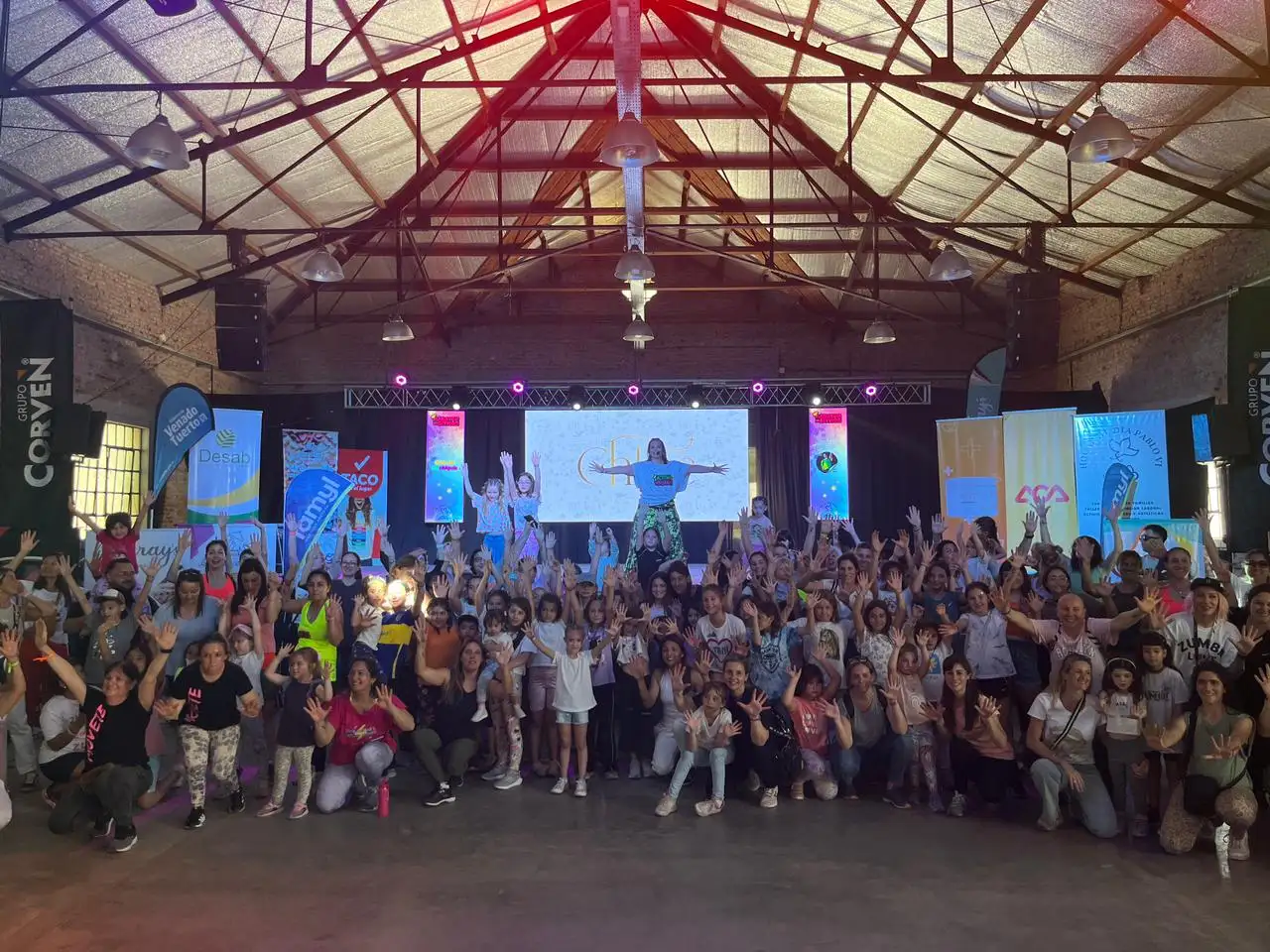 Jornada solidaria en la Sociedad Rural de Venado Tuerto.