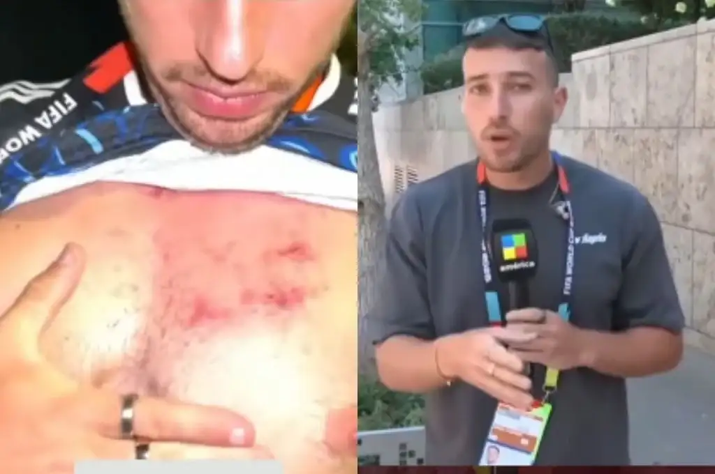Martín Salwe fue agredido