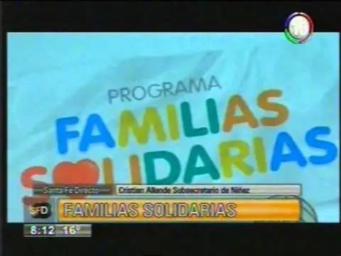 Inscriben al programa Familias Solidarias en el Nodo Santa Fe
