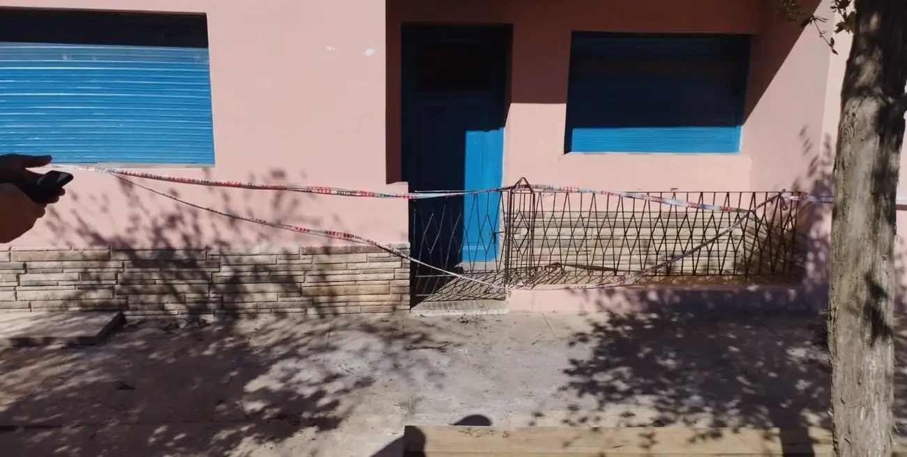 La vivienda donde ocurrió la tragedia.
