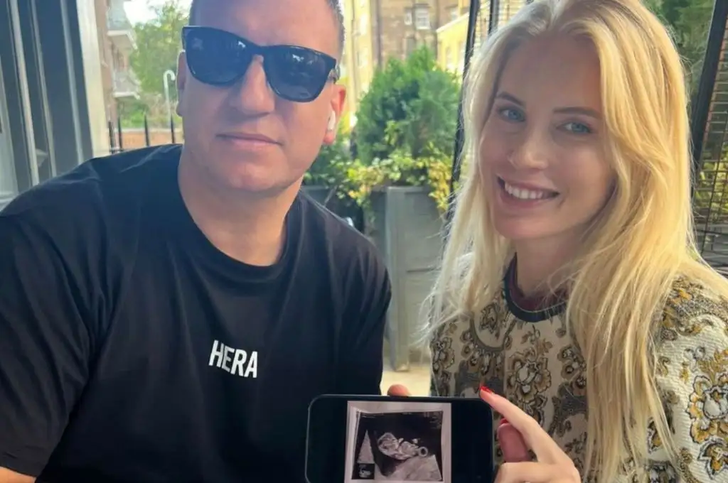 Maxi López y Daniela Christiansson anunciaron que tendrán su primer hijo