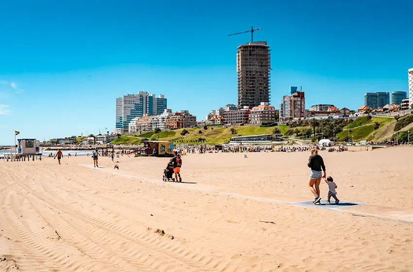 Domingo radiante: cesa el viento y sale el sol en Mar del Plata