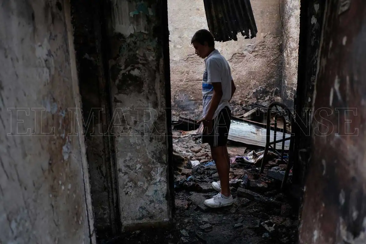 Ordenan la detención del acusado por provocar el incendio en el conventillo