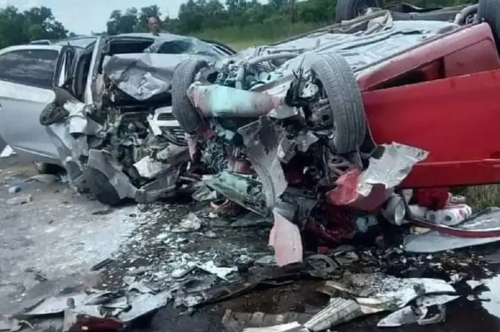 Choque frontal en Formosa: murieron seis personas y otra quedó en grave estado