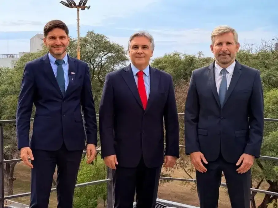 Los tres gobernadores participaron de un nuevo encuentro institucional de la Región Centro.
