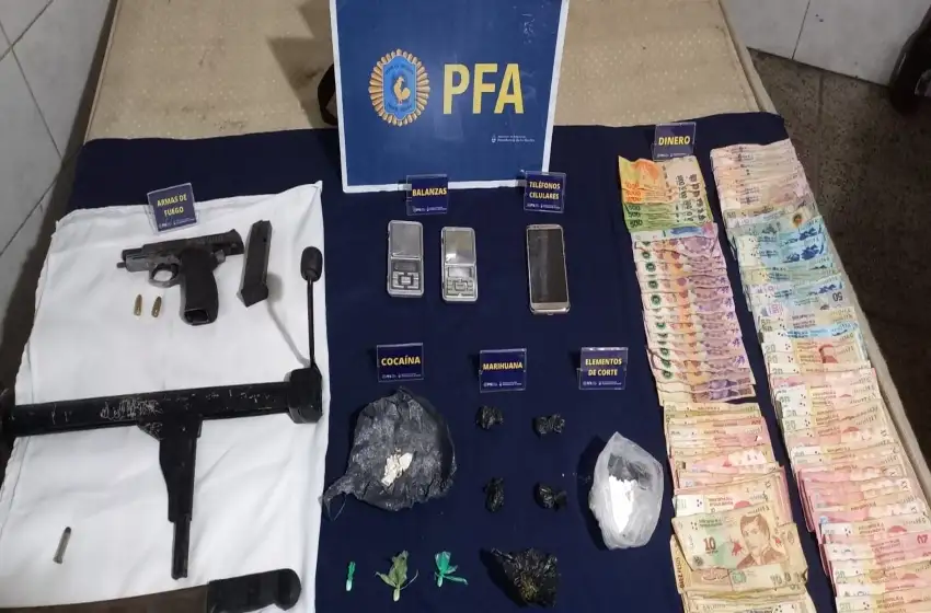 Un búnker menos: golpe a la droga en el barrio Libertad