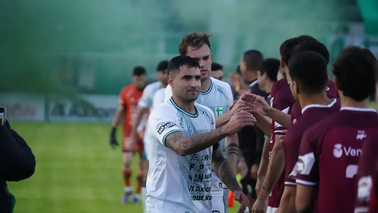 Leonardo Ferreyra, capitán del plantel verde.