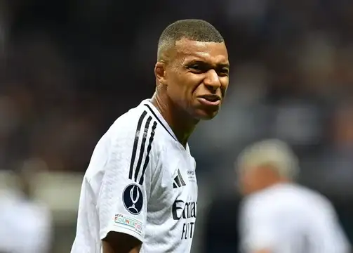 Kylian Mbappé llegó al Real Madrid en julio de este año.