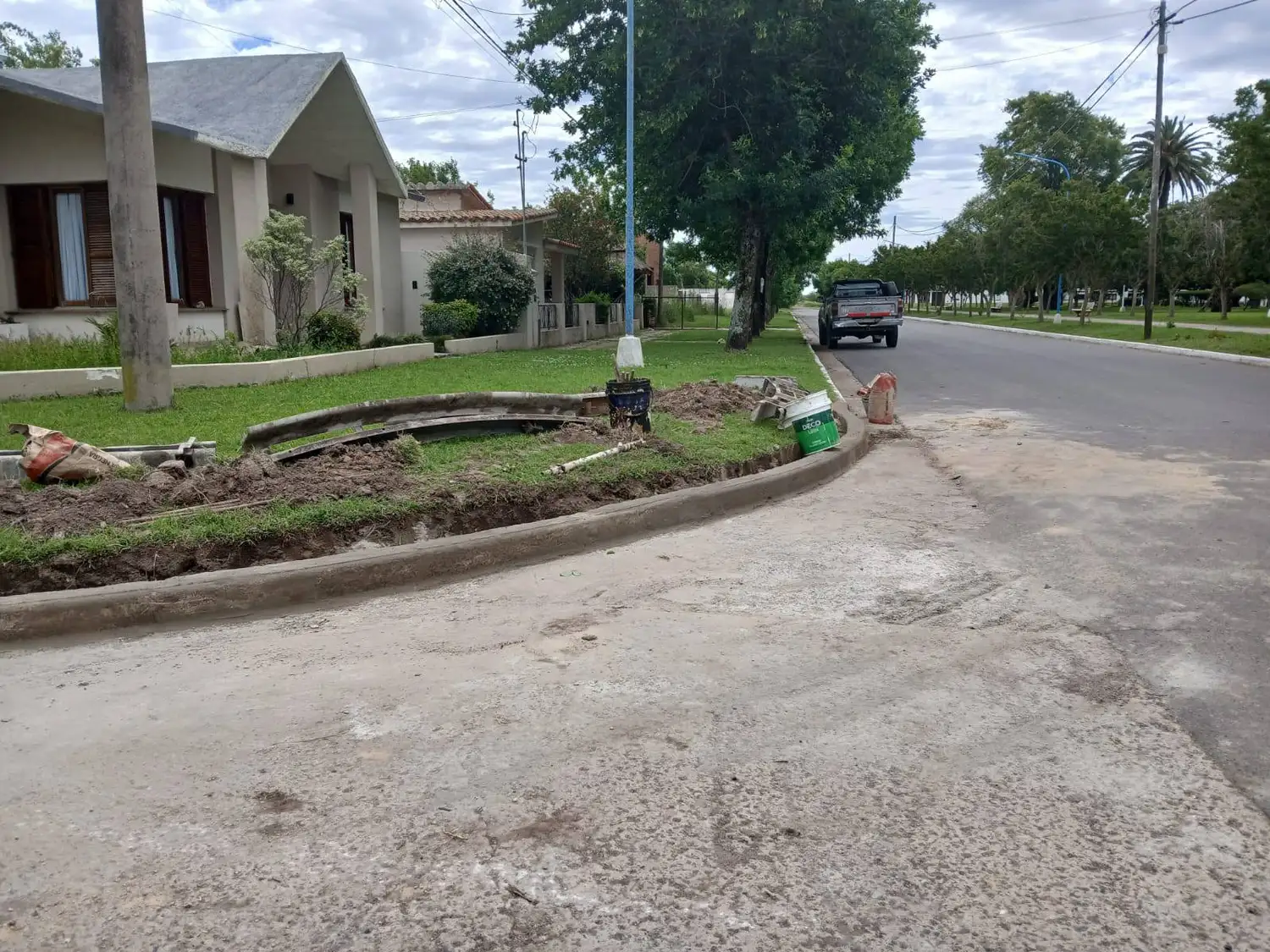 Los trabajos se realizaron con fondos comunales.