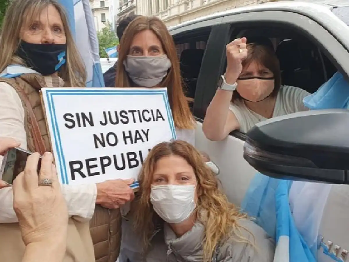 Se desarrolló una nueva manifestación contra el Gobierno en diferentes puntos del país