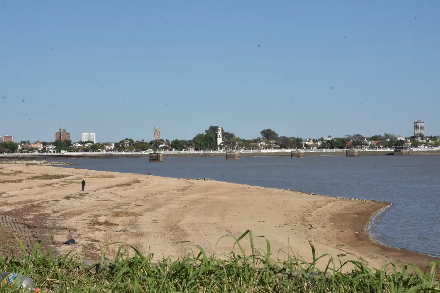 Advierten los peligros de bañarse en la Laguna Setúbal