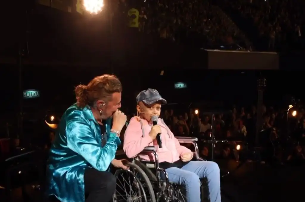 Emocionante momento