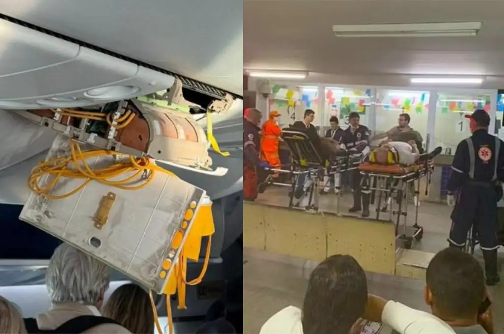 Tras el incidente, el Servicio de Atención Móvil de Urgencia brindó asistencia a las víctimas.