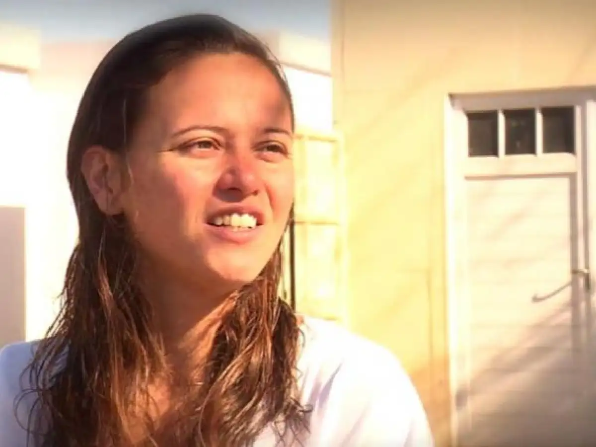 Florencia Bonsegundo regresó a Morteros y fue recibida por una multitud