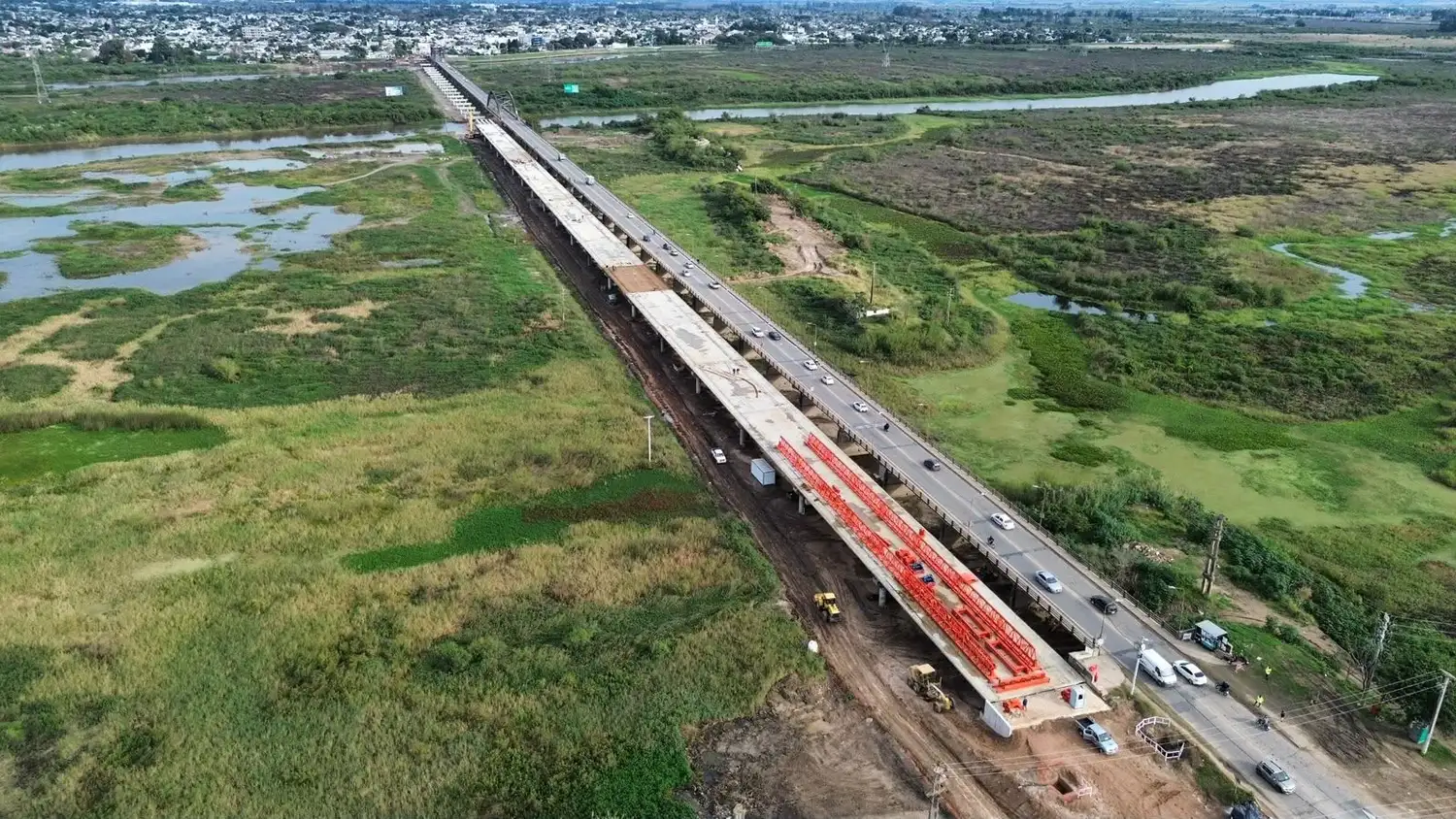 Avanza la obra del Puente Carretero.
